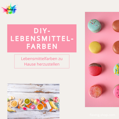 DIY-Lebensmittelfarben zu Hause herstellen