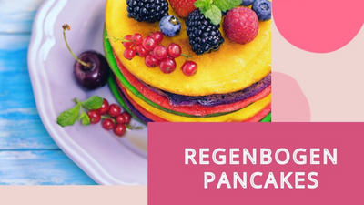 Regenbogen-Pancakes 🌈