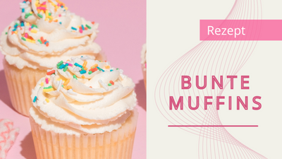 Bunte Muffins 🌈