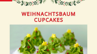 Weihnachtsbaum-Cupcakes 🧁✨🎄