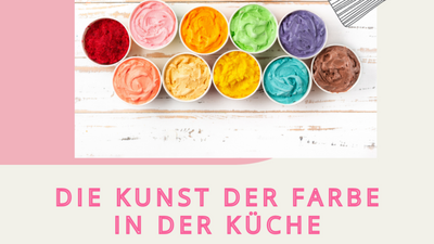 🌈 Die Kunst der Farben in der Küche! 🍽️✨