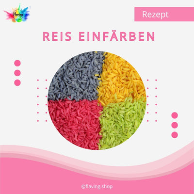 🌈🍚 Reis in leuchtenden Farben! 🍚🌈